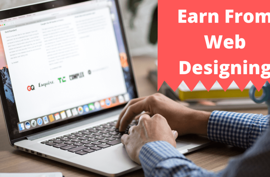 earn from web designing
