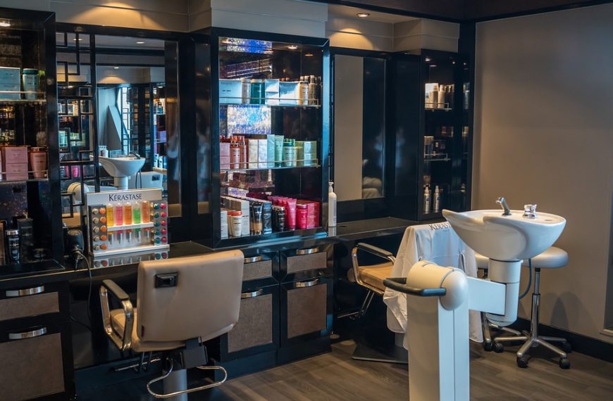 beauty salon, equipments