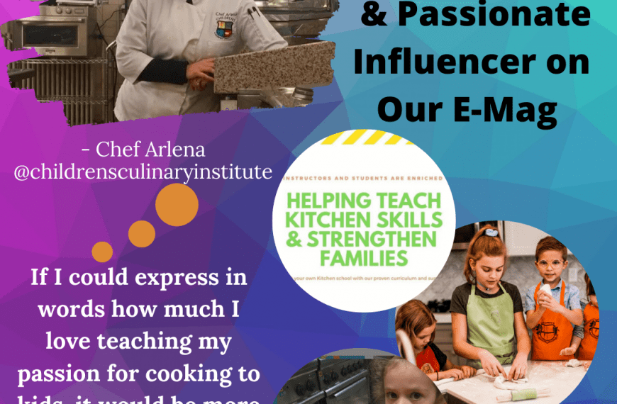 Journey of Chef Arlena- Passion for Cooking