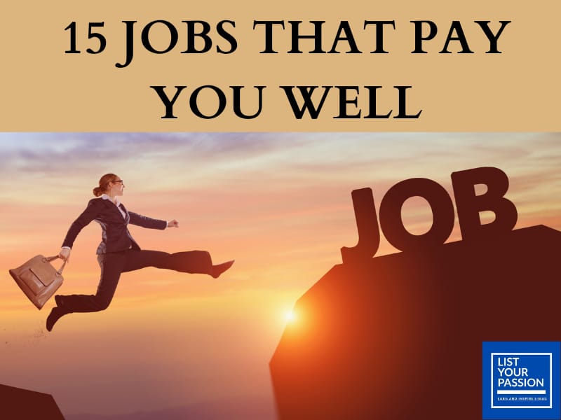 jobs that pay well