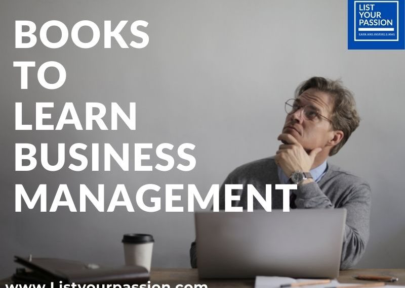 Books to learn business management.