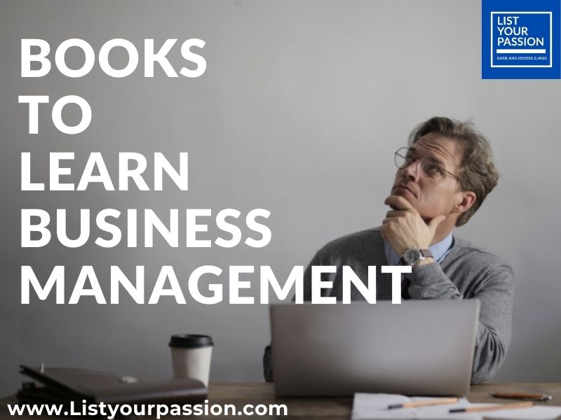 Books to learn business management.