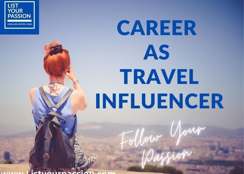 Career as travel influencer